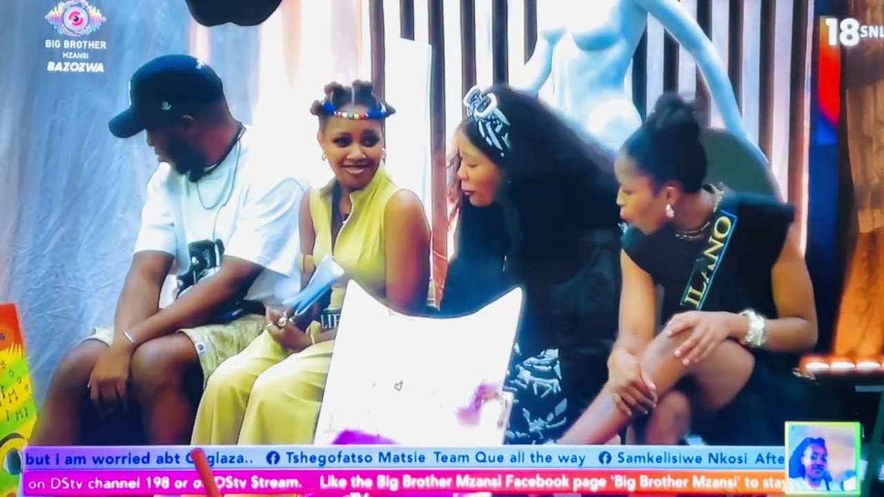 Que’s presentation #wager #bazozwa #bigbrother 