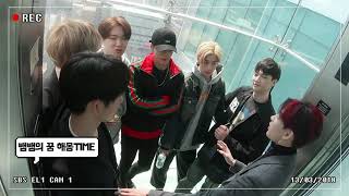 [ENG SUB] GOT7&#39;s CCTV vision in Elevator (Leaving Work)《Bang Unnie》