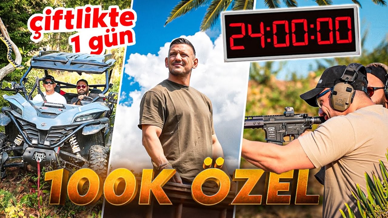 Off Grid Çiftlik'de 1 Gün I ATV - UTV - Shooting  w/ @TolgaBahar