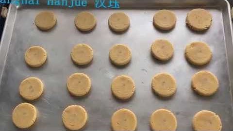 Hanjue Table type small encrusting machine with plat device for Filled cookies