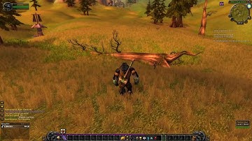 Wow Classic - Tauren warrior - Camp Narache (Mulgore , Red Cloud Mesa - from lvl2 to lvl6 )