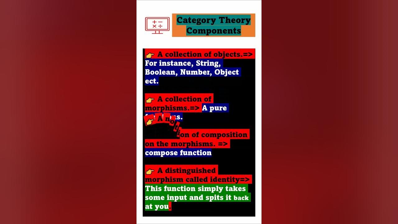 🙌Category Theory & Category Laws in Functional Programming🙌 - YouTube