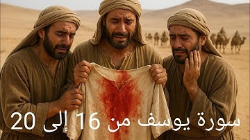 سورة يوسف من 16 إلى 20 للحفظ