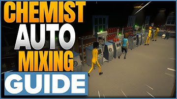 How To Get Chemist Worker To Mix Multiple Mixers In Schedule 1