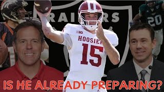 FERNANDO MENDOZA Is Training w/ BRIAN GRIESE  installing the RAIDERS PLAYBOOK ⁉️ Information