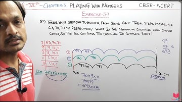 Q2) Ex- 3.7 Maths Class 6 Chapter 3 Playing With Numbers | Maths Class 6th CBSE NCERT- By Deepak