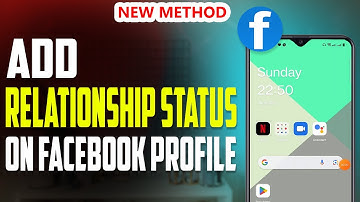 How to add relationship status on Facebook 2023