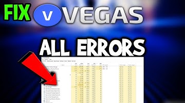 Sony Vegas Pro – How to Fix All Errors – Complete Tutorial