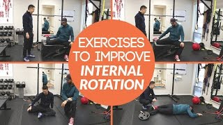 Exercises to improve internal hip rotation