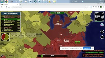 Territorial io. Players vs me Part 1.