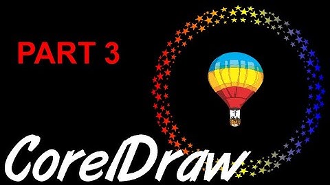 Corel Draw Tips & Tricks Heart Boarder Part 3 STARS