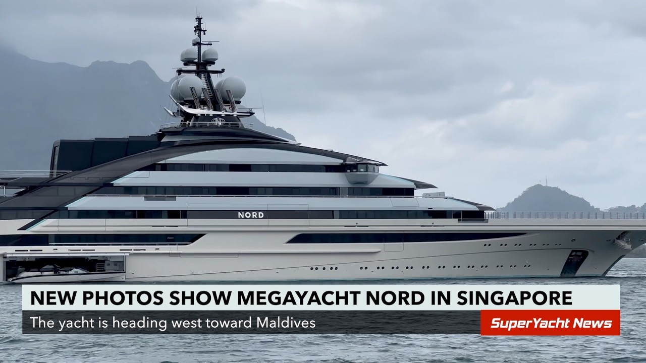 Nord Dark в Индийском океане? Захваченная яхта Amadea обнаружена после продажи | SY Clips