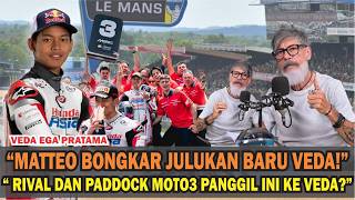"Bukan Sekadar Nama, Julukan Baru Veda Ega Pratama Bikin Paddock Moto3 Gempar!"