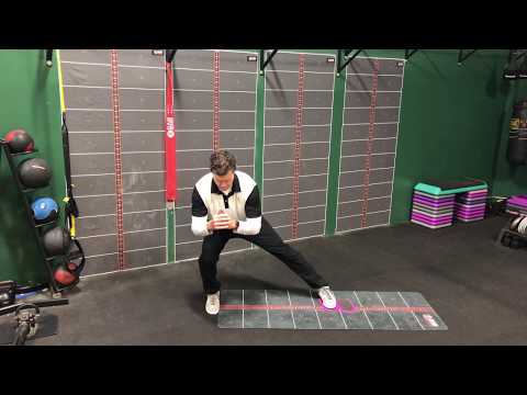 1-Leg Squat with slider