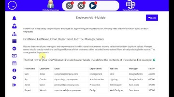 How-to: Add Employees