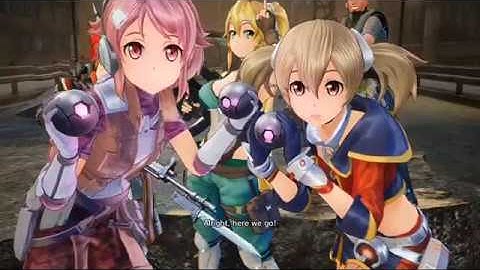 Sword Art Online Fatal Bullet | True Ending HD Cutscenes  [PS4]