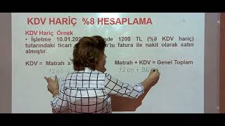 KDV Hariç Hesaplama