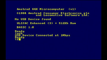 Amstrad CPC 464 ULIfAC boot issue
