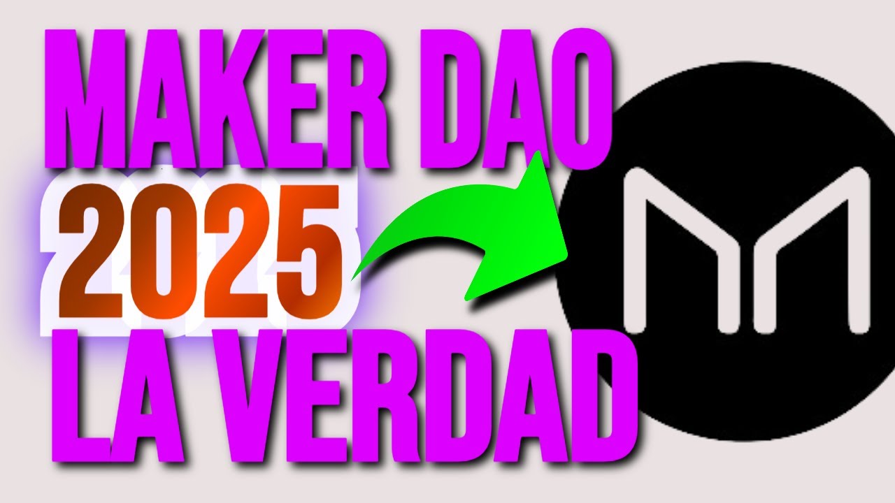 DESCUBRE TODA LA VERDAD de la CRIPTOMONEDA DAO MAKER (MKR CRYPTO) en 2025 😲😲