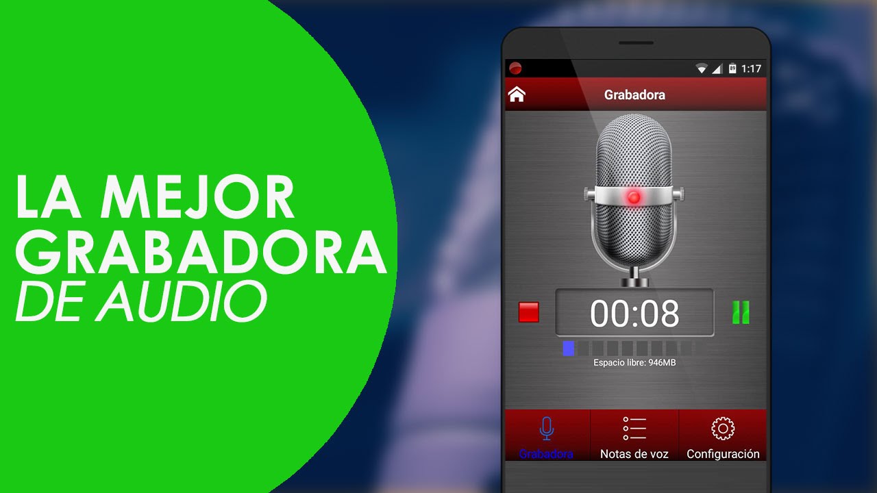 Buscar o eliminar grabaciones de audio
