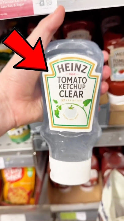 How They Made Clear Ketchup