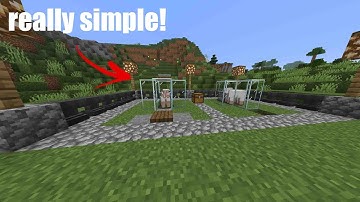 Super Simple Sheep Farm! *1.16.1* (Very efficient!)