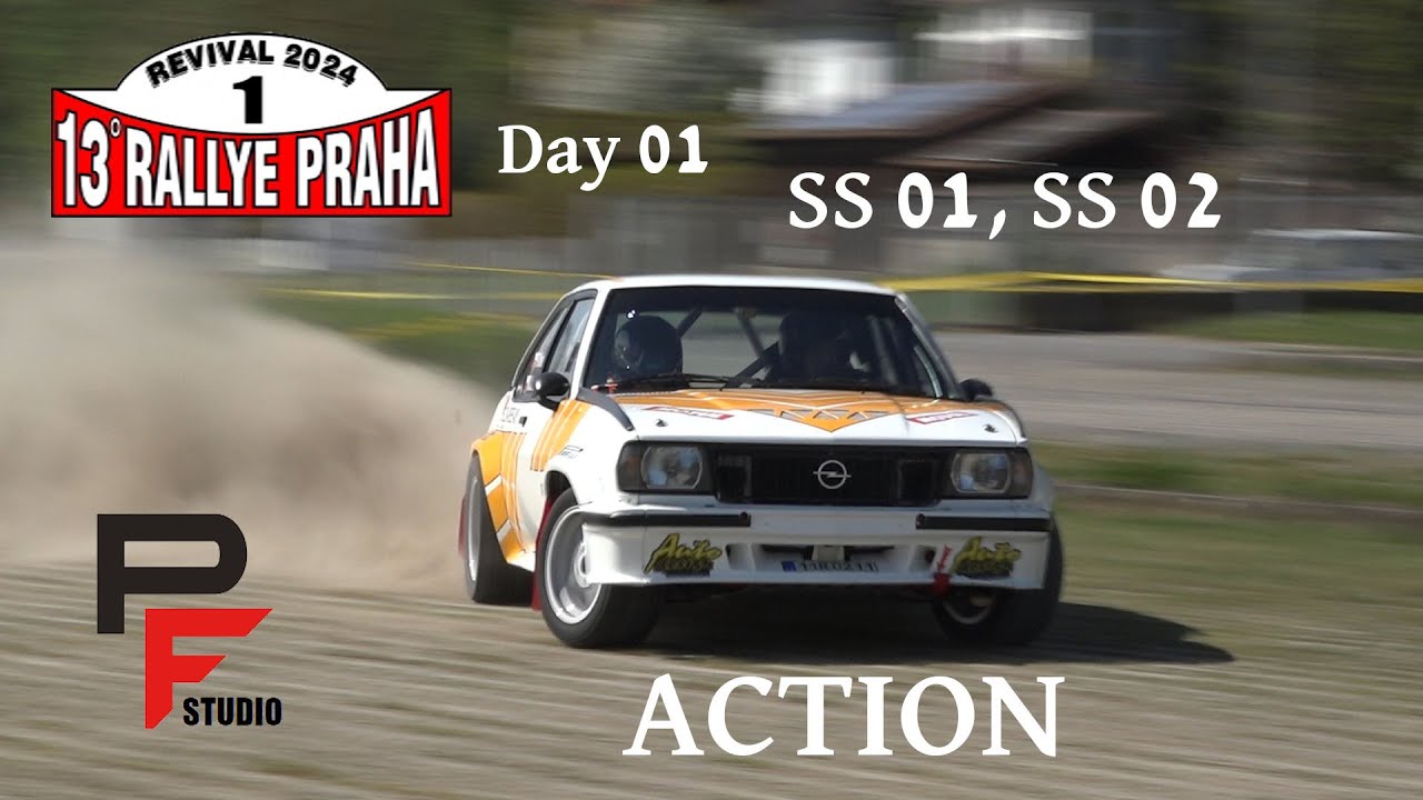 XIII. Rallye Praha Revival 2024 - Day 01 - SS 01, SS 02 (Hipodrom + Airport) - ACTION