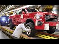 Inside us best mega factory producing the massive gmc sierra  production line