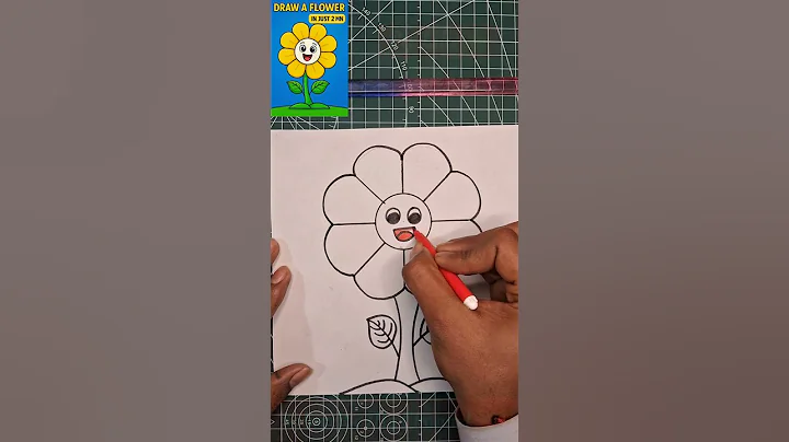 flower Drawing 😍 #viral#shorts#art #art#drawing#drawing #art