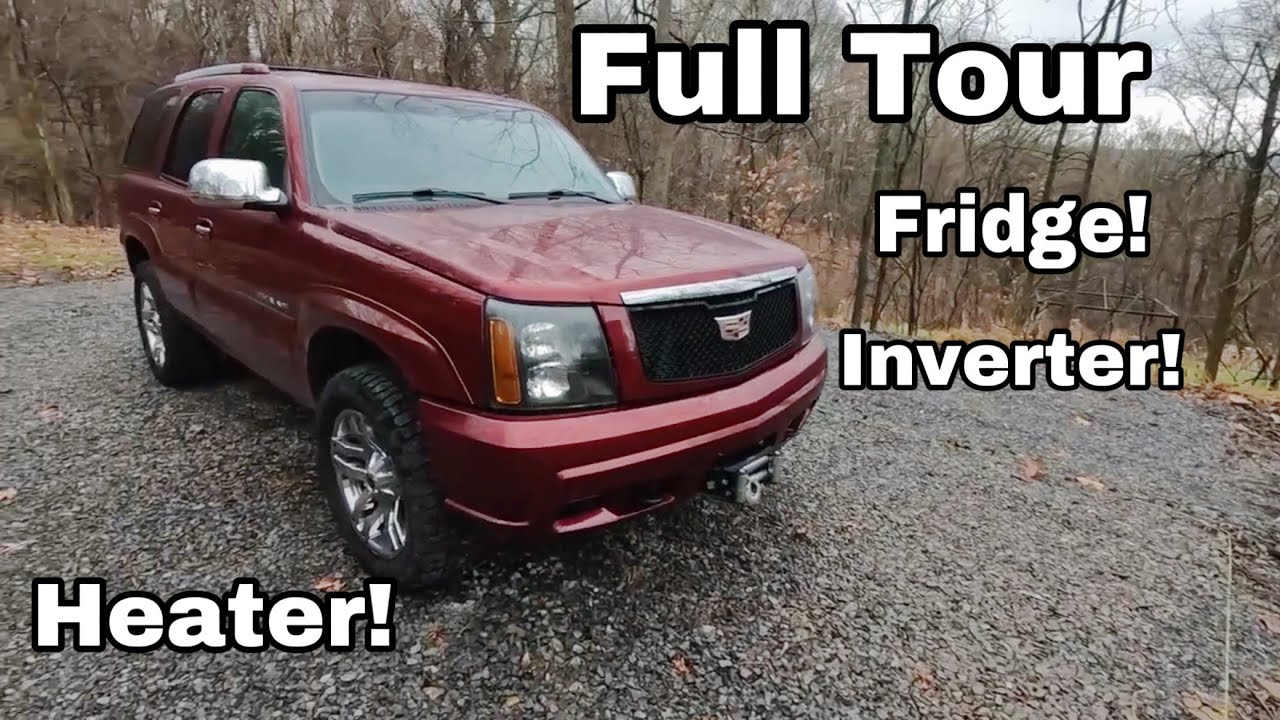 Cadillac Escalade Stealth Camper 2.0 #overlanding #carcamping - YouTube