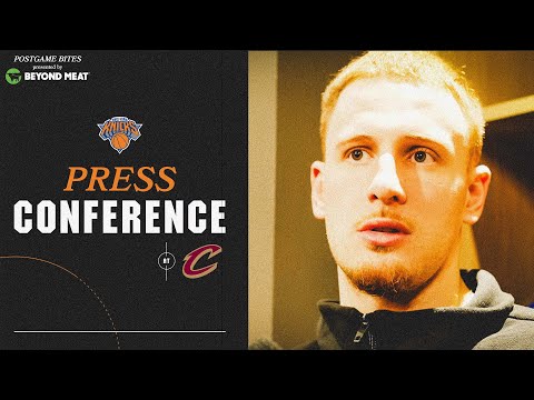 Donte DiVincenzo | New York Knicks Postgame Press Conference | March 3rd, 2024