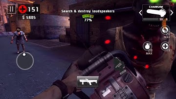 DEAD TRIGGER 2 - Gameplay Walkthrough - DAR ES SALAAM - SEEK & DESTROY - RUN - CHAINSAW DUAL UZI KSG