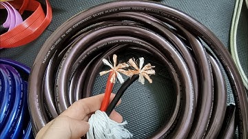 đẳng cấp dây loa hi end kacsa lõi 7n occ silver có cả thớ đồng thớ bạc , ở giữa có sợi đồng cứng