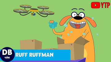 (YTP) RUFF RUFFMAN - BAD WEIRD MEDIA GENIUS | An Orange Dog Goes Bad Weird | Domibombs