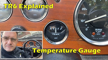 Triumph TR6 Temperature Gauge and Sensor