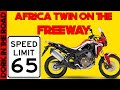 Honda Africa Twin Freeway Performance: How Does an Adventure Bike Do on the Freeway?