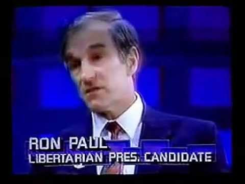 FLASHBACK Ron Paul vs. Morton Downey Jr. & His Buffoons (1988)