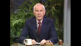 Johnny Carson On the Farm Crisis for Farm Aid 1987