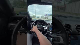 Mustang Gt Crazy Downshifts And Backfires