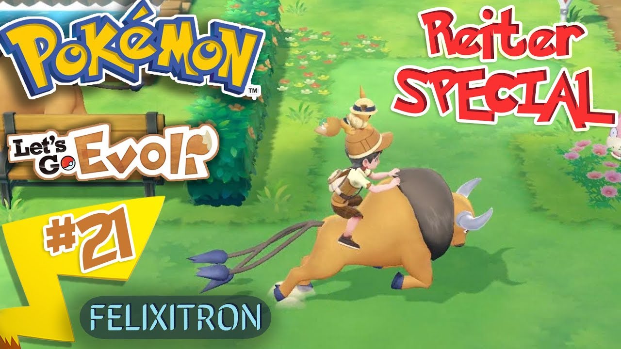 Alle Pokemon Auf Denen Man Reiten Kann Pokemon Lets Go Evoli 21