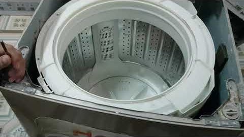 Sửa máy giặt kêu to và rung lắc mạnh khi vắt . Hư ti treo lồng giặt