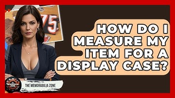 How Do I Measure My Item For A Display Case? - The Memorabilia Zone