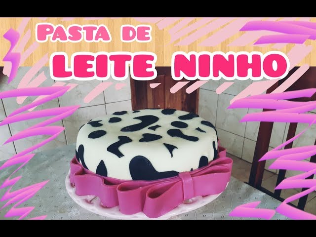 Decore Festa - Bolo minecraft em pasta de leite ninho e