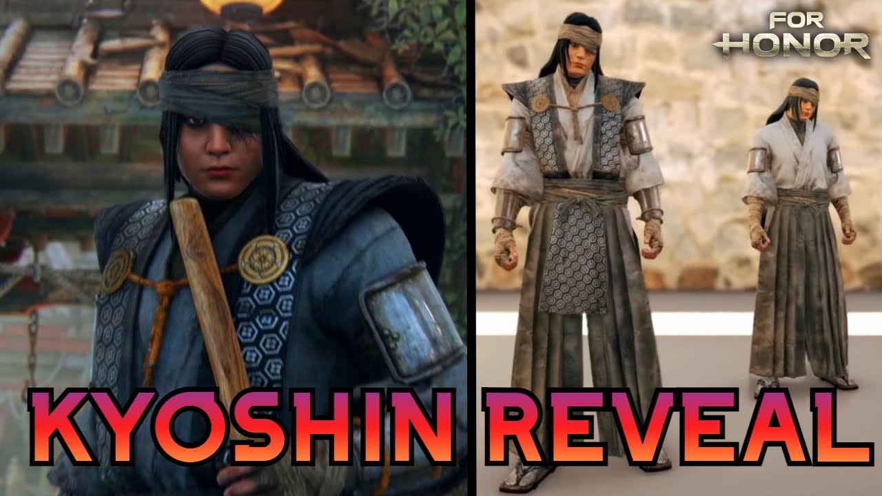 [For Honor] KYOSHIN REVEAL REACTION + ARMOUR SETS YouTube