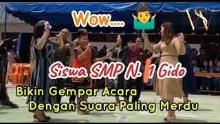Wow.... Seorang Siswa Bikin Gempar Acara Dengan Suara Paling Merdu _ Aine Manari