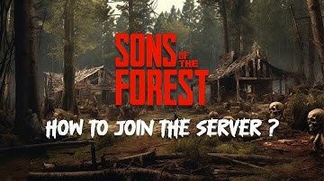 How to Join a Sons of the Forest Server! #Nitrado Guides