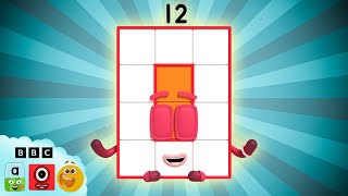 meditation with numberblock 12 learn to count for kids