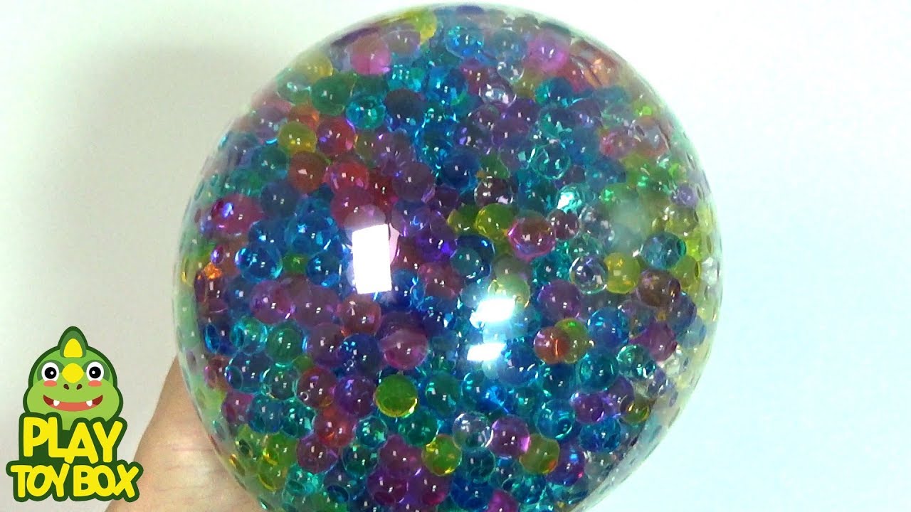 Baby Doll Orbeez DIY Play M&M StressBall Surprise eggs Alphabet YouTube