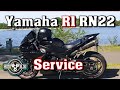 Ein neuer Kettensatz und frisches Öl für die Yamaha R1