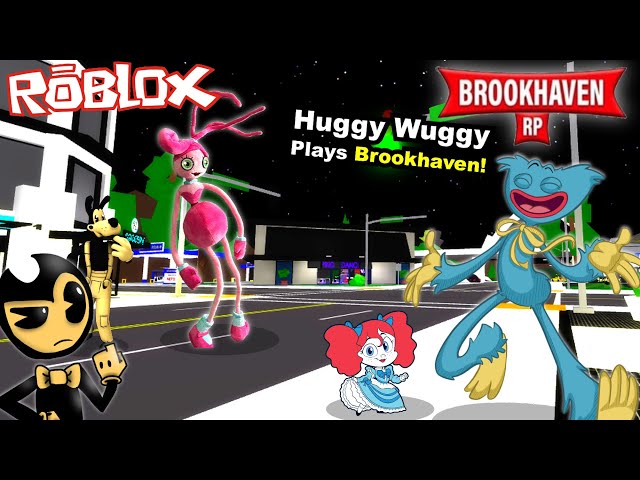 como ser o huggy wuggy no brookhaven #brookhaven #roblox #huggywuggy